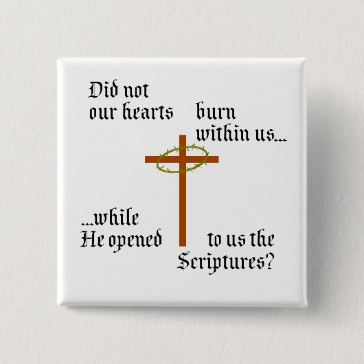 Emmaus Button (Vorderseite)