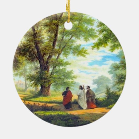 Emmaus Gifts Keramik Ornament (Hinten)