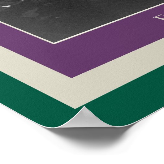 Emmeline Pankhurst Poster (Ecke)