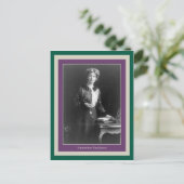 Emmeline Pankhurst Postkarte (Stehend Vorderseite)