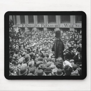 Emmeline Pankhurst - Wall Street Mousepad