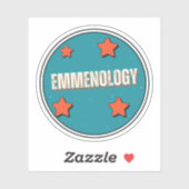 Emmenologie Aufkleber (Blatt)