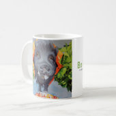 Emmett die Stadt-Schwein-Tasse Kaffeetasse (Vorderseite Links)