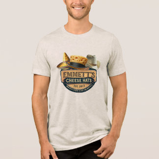 Emmett's Käsehüte (Falsches Logo) Tri-Blend Shirt