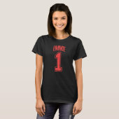 Emmie Support Nummer 1 Großer Lüfter T-Shirt (Vorne ganz)