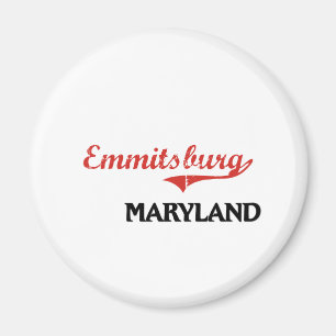 Emmitsburg Maryland Stadt-Klassiker Magnet