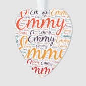 Emmy Ornament (Vorderseite)