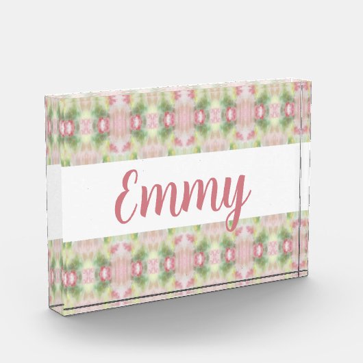 Emmy Print Decorative Acrylblock Fotoblock (Links)
