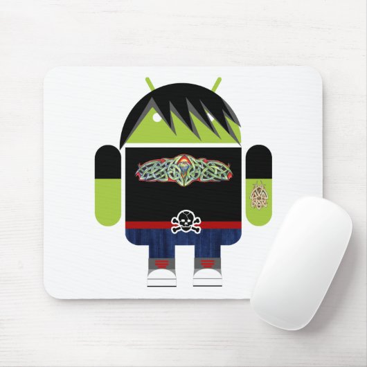 Emo Andy der Android Mousepad (Mit Mouse)