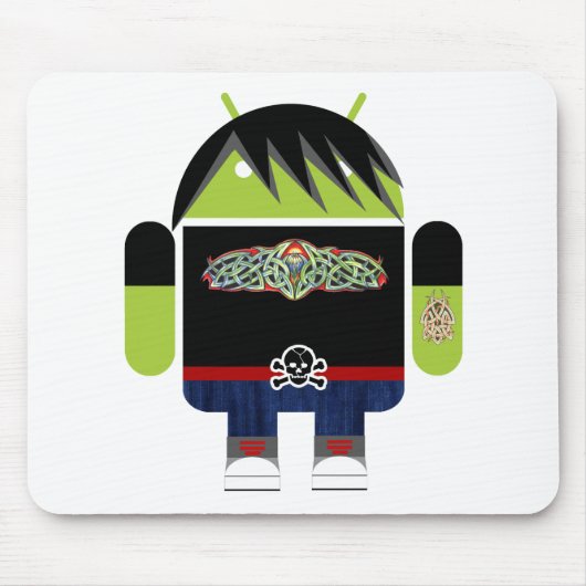 Emo Andy der Android Mousepad (Vorne)