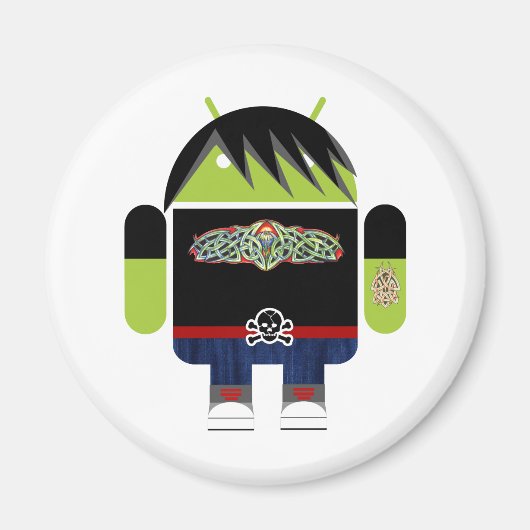 Emo Andy the Android Magnet (Vorne)