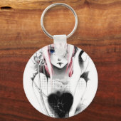 Emo-Animateurin Schlüsselanhänger (Vorderseite)