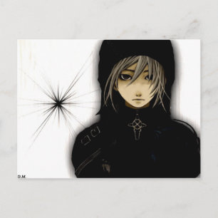 Emo Anime Postcard Postkarte