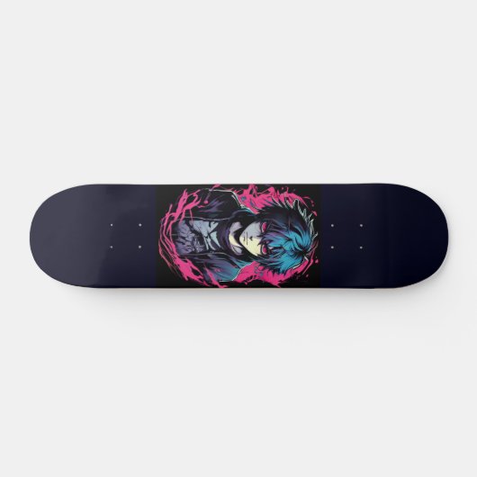 Emo Anime Skateboard (Horizontal)