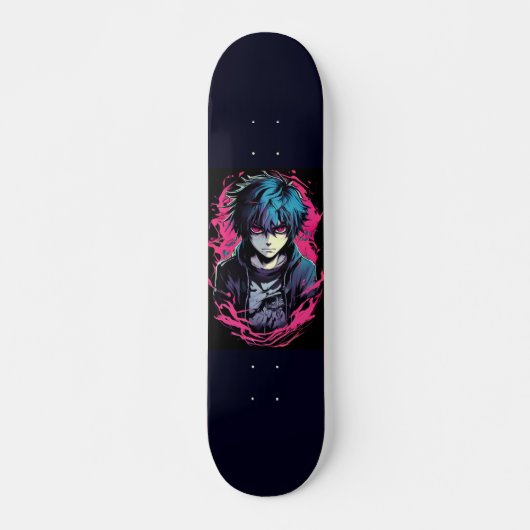 Emo Anime Skateboard (Vorne)