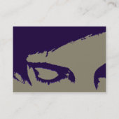 emo Art-Kommentarkarte Visitenkarte (Rückseite)