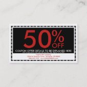 emo Art-Kuponkarte Rabattkarte (Vorderseite)