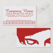 emo Art-Loyalitätsprogramm Treuekarte (Vorne/Hinten)