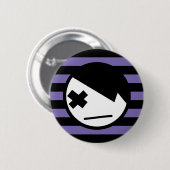 emo auf Streifen 1 Button (Vorne & Hinten)