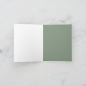 Emo Bird Blank Grußkarte Karte (Innenseite)