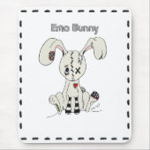 Emo Bunny Mousepad (Vorne)