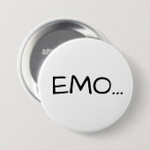 "EMO…" BUTTON (WEISS) (Vorne & Hinten)