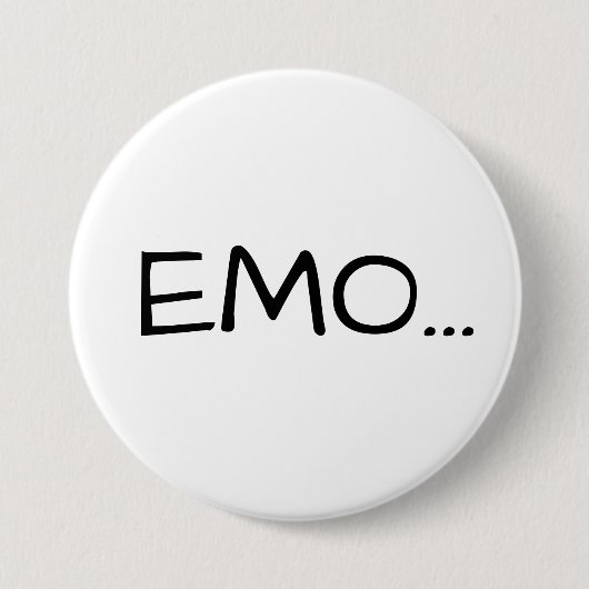 "EMO…" BUTTON (WEISS) (Vorderseite)