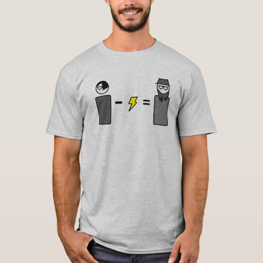 Emo-electric=Amish T-Shirt (Vorderseite)