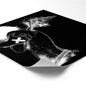 Emo Engel Poster (Ecke)