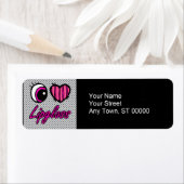 Emo Eye Heart I Liebe Lipgloss (Insitu)