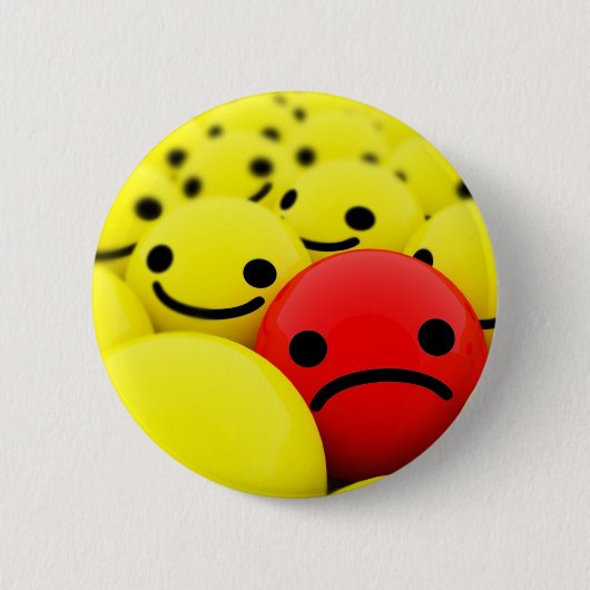 Emo Face Button (Vorderseite)