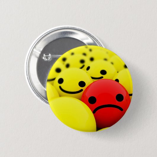 Emo Face Button (Vorne & Hinten)