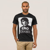 Emo für Obama T-Shirt (Vorne ganz)