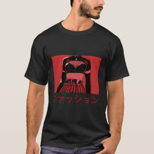 Emo Girl Dark Gothic Harajuku Fashion Soft Grunge T-Shirt
