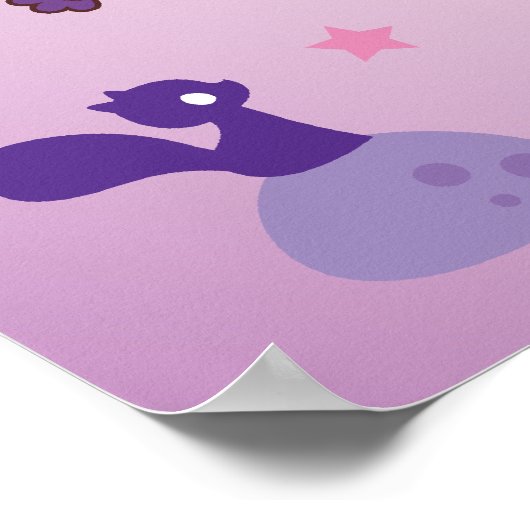 Emo Girl Haruka und Spitzen der Pinguin Poster (Ecke)