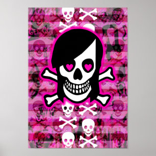 Emo Girl Lover Poster