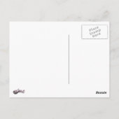 Emo Girl Postkarte (Rückseite)