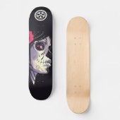Emo Girl Skateboard (Vorderseite)
