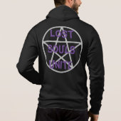 Emo - Goth - Rock - Anarchie - T - Shirt Hoodie (Rückseite)
