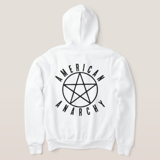 Emo - Goth - Rock - Anarchie - T - Shirt Hoodie (AblageHinten)
