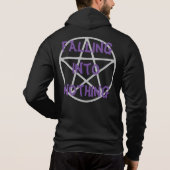 Emo - Goth - Rock - Anarchie - T - Shirt Hoodie (Rückseite)