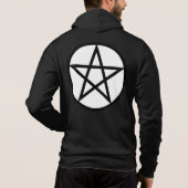 Emo - Goth - Rock - Anarchie - T - Shirt Hoodie (Rückseite)
