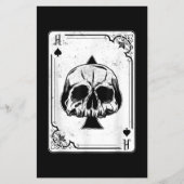 Emo Gothic and Punk Ace Poker Game Flyer (Vorne)