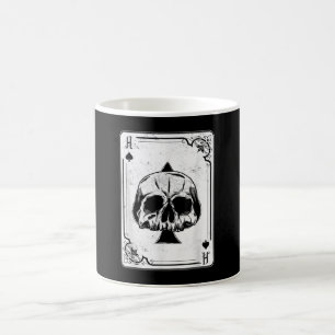 Emo Gothic and Punk Ace Poker Game Kaffeetasse