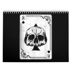 Emo Gothic and Punk Ace Poker Game Kalender