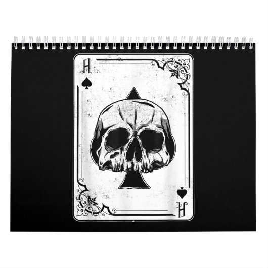 Emo Gothic and Punk Ace Poker Game Kalender (Titelbild)