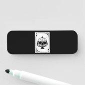 Emo Gothic and Punk Ace Poker Game Namensschild (Beispiel)
