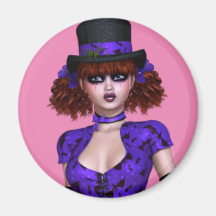 EMO GOTHIC GIRL MAGNETS MAGNET