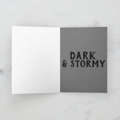 EMO GOTHIC GIRL, TWISSIERTE GEBURTSTAGSKARTEN KARTE (Innenseite)