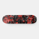 Emo Graffiti Red Skateboard (Horizontal)